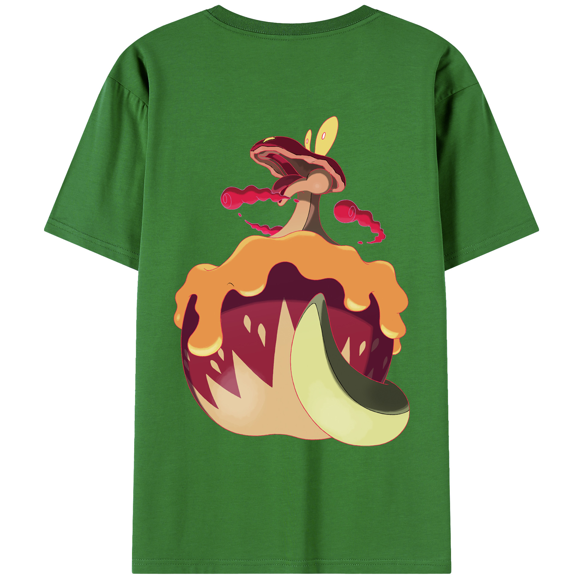 （画像用） ポケットモンスター Pokémon レディース半袖Tシャツ(バックプリント)